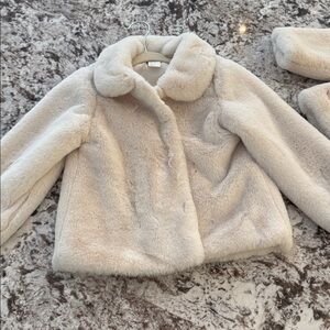 H&M Faux Fur Jacket 4T